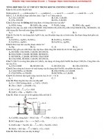 500 câu trắc nghiệm lý thuyết hóa 11, 12