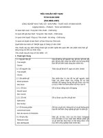 Tiêu chuẩn Việt Nam TCVN 5146:1990