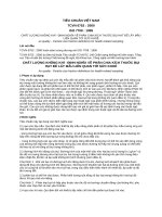 Tiêu chuẩn Việt Nam TCVN 6753:2000 - ISO 7708:1995