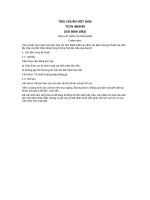 Tiêu chuẩn Việt Nam TCVN 4809:1989