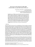 Quan sát tư duy đại số của học sinh từ góc nhìn của giáo viên toán tương lai