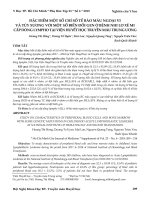 Đặc điểm một số chỉ số tế bào máu ngoại vi và tủy xương với một số biến đổi gen ở bệnh nhi lơ xê mi cấp dòng lympho tại Viện Huyết học Truyền máu trung ương