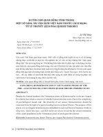 Đi tìm cảm quan đồng tính trong một số sáng tác văn xuôi Việt Nam trước cách mạng từ lý thuyết lệch pha (queer theory)