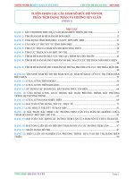 Tuyển chọn các câu vận dụng cao và hướng giải HÀM SỐ THPTQG 2020