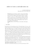 Môđun và vành ker- bất biến đẳng cấu