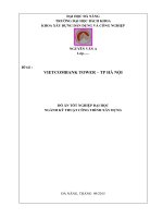 ĐỒ ÁN TỐT NGHIỆP ĐẠI HỌC NGHÀNH KỸ THUẬT CÔNG TRÌNH XÂY DỰNG