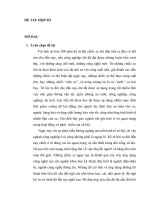 Khóa luận tốt nghiệp  Đề tài hộp số trên ô tô