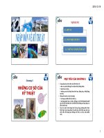 Bài giảng Nhập môn kỹ thuật: Chương 5 -  bỏ