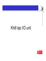 Bài giảng Vận hành robot ABB: Chương 7 (tiếp theo phần 3)
