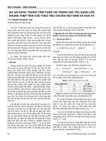 Sự sai khác trong tính toán tải trọng gió tác dụng lên khung thép tiền chế theo tiêu chuẩn Việt Nam và Hoa Kỳ