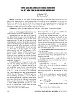 Tương quan sức chống cắt không thoát nước của sét mềm theo độ sâu và mức độ nén chặt - Lê Hoàng Việt