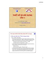 Bài giảng Thiết kế và xây dựng cầu 1: Chương 6 - TS. Nguyễn Ngọc Tuyển (P6)