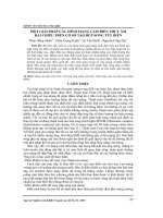 Một giải pháp cấu hình mảng cảm biến thủy âm hai chiều trên cơ sở tạo búp sóng tùy biến