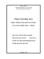 Vận dụng nội dung và ý nghĩa phương pháp luận quy luật “từ những sự thay đổi về lượng thành những sự thay đổi về chất và ngược lại” để nhận thức và giải quyết vấn đề: Sự thay đổi về nhận thức giữa học sinh phổ thông và sinh viên đại học.