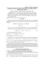 Về phương pháp giải bài toán động lực học ngược robot song song