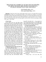 Một số kết quả nghiên cứu sử dụng bản mặt bê tông để chống thấm kết hợp với bảo vệ mái đập đất, ứng dụng cho đập nước ngọt Ninh Thuận