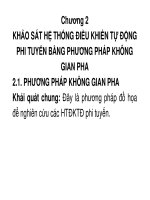 Bài giảng Lý thuyết điều khiển tự động 2: Chương 2 - Đỗ Quang Thông