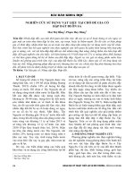 Nghiên cứu sử dụng vật liệu tại chỗ để gia cố đập đất Buôn Sa