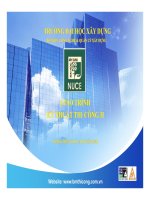 Bài giảng Kỹ thuật tổ chức thi công: Chương 6.1 - ThS. Cao Tuấn Anh