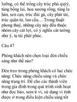 Ebook 100 câu hỏi - đáp về phong thủy nhà ở hiện đại: Phần 2