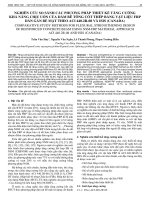 Nghiên cứu so sánh các phương pháp thiết kế tăng cường khả năng chịu uốn của dầm bê tông cốt thép bằng vật liệu FRP dán gần bề mặt theo ACI 440.2R-08 VÀ ISIS (Canada)