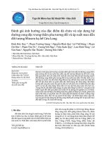 Đánh giá ảnh hưởng của đặc điểm đá chứa và xây dựng hệ đường cong đặc trưng thấm pha tương đối và áp suất mao dẫn đối tượng Mioxen hạ bể Cửu Long