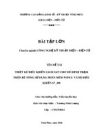 Thiết kế điều khiển giám sát cho mô hình trạm trộn bê tông sử dụng phần mềm WinCC vầ bộ điều khiển S7_300