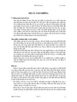 Thẩm định dự án - Dự án ánh dương