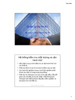 Bài giảng Quản lý dự án xây dựng: Chương 8 – TS. Nguyễn Duy Long