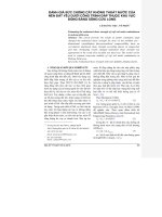 Đánh giá sức chống cắt không thoát nước của nền đất yếu dưới công trình đắp thuộc khu vực đồng bằng sông Cửu Long