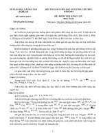 ĐỀ THI CHÍNH THỨC và đáp án GVG TỈNH NGHỆ AN môn TOÁN năm 2019