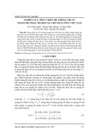 Nghiên cứu, phát triển hệ thống chuẩn thang độ nhạy, độ rọi tại viện đo lường Việt Nam
