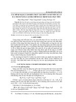 Cấu hình mạng cảm biến thuỷ âm trên cơ sở tiền xử lý ICA nhằm nâng cao độ chính xác định vị đa mục tiêu