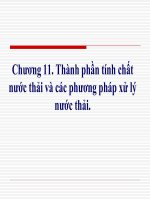 Bài giảng Cấp thoát nước (Phần 2): Chương 11 - ĐH Xây dựng