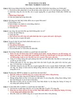 400 câu hỏi và đáp án thi trắc nghiệm chuyên viên chính 2020