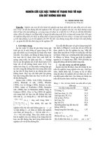 Nghiên cứu các đặc trưng về trạng thái tới hạn của đất không bão hoà