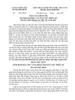 Báo cáo chính trị đại hội DTTS huyện phú bình tỉnh thái nguyên năm 2019