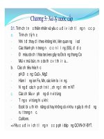 Bài giảng Cấp thoát nước (Phần 1): Chương 3 - ĐH Xây dựng