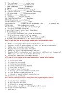 Giáo án dạy thêm tiếng Anh lớp 6 chương trình mới soạn 2 cột đẹp nhất 20192020