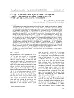 Kết quả nghiên cứu xây dựng cơ sở dữ liệu đất dốc và phân tầng độ cao địa hình tỉnh Thái Nguyên từ dữ liệu độ cao toàn cầu (ASTER GDEM)