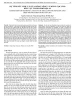 Dự tính sức chịu tải của móng nông và móng cọc cho khu vực thành phố Hội An