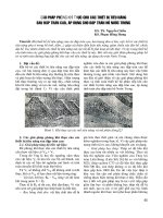 Giải pháp phòng khí thực cho các thiết bị tiêu năng sau đập tràn cao, áp dụng cho đập tràn hồ nước trong