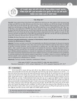 Kỹ thuật bảo trì kết cấu bê tông rỗng thoát nước: Tổng hợp kết quả nghiên cứu quốc tế và các đề xuất nâng cao hiệu quả ở Việt Nam