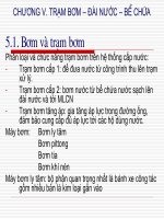 Bài giảng Cấp thoát nước (Phần 1): Chương 5 - ĐH Xây dựng