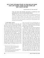 Xử lý đất với ben-tô-nít và tro bay sử dụng cho lớp chống thấm của bãi chôn lấp rác thải ở Hà Nội