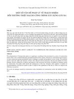 Một số vấn đề pháp lý về trách nhiệm bồi thường thiệt hại do công trình xây dựng gây ra