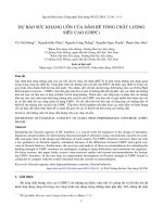 Dự báo sức kháng uốn của dầm bê tông chất lượng siêu cao (UHPC)