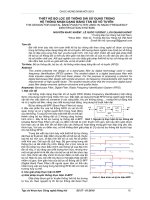 Thiết kế bộ lọc số thông dải sử dụng trong hệ thống nhận dạng bằng tần số vô tuyến