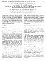 Ứng dụng trí tuệ nhân tạo để dự đoán tiến độ thi công nhà lắp ghép