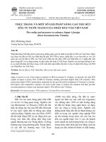 Thực trạng và một số giải pháp nâng cao thu hút đầu tư nước ngoài của Nhật Bản vào Việt Nam
